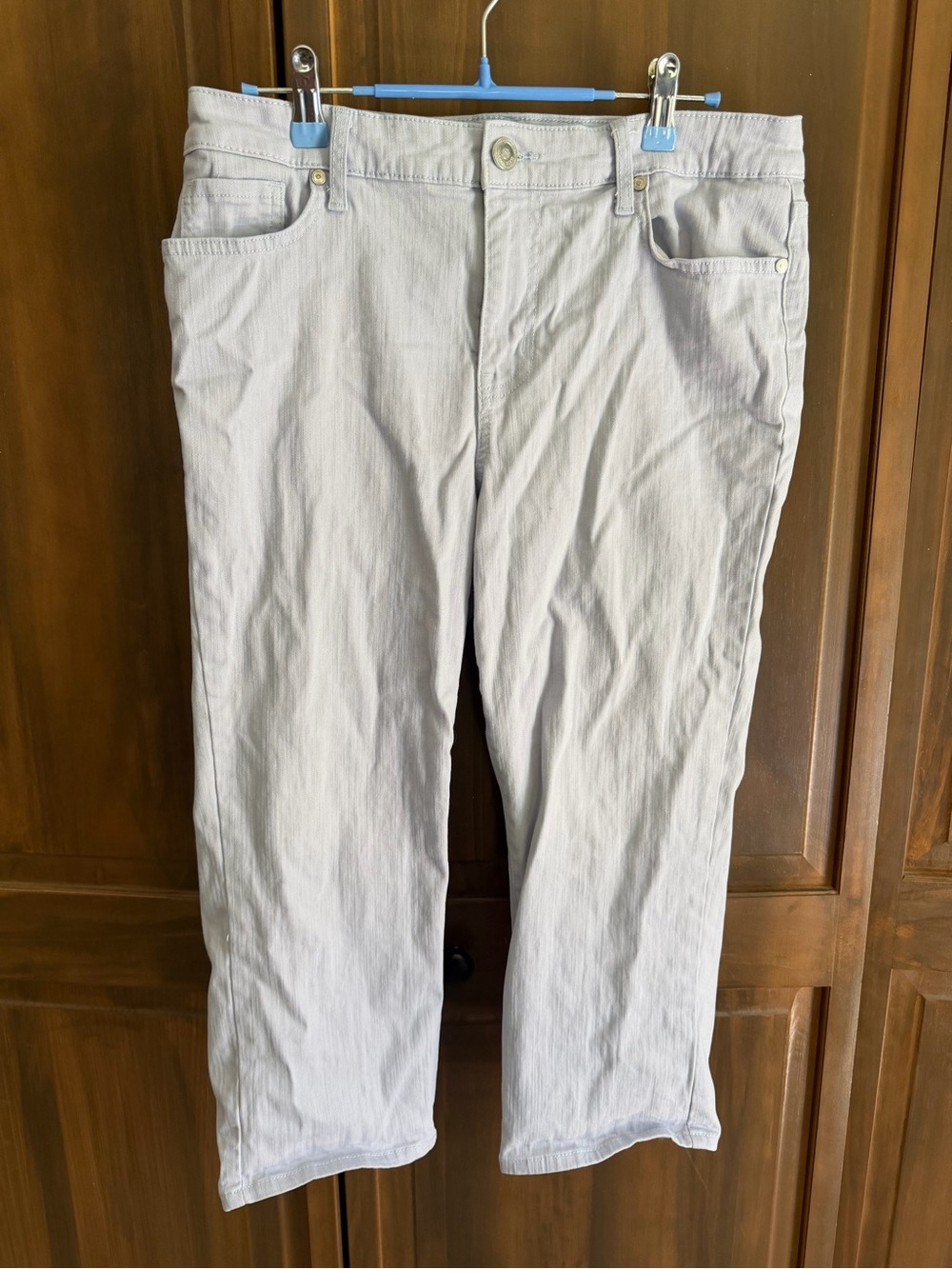 Code Bleu Light Gray Chino Pants